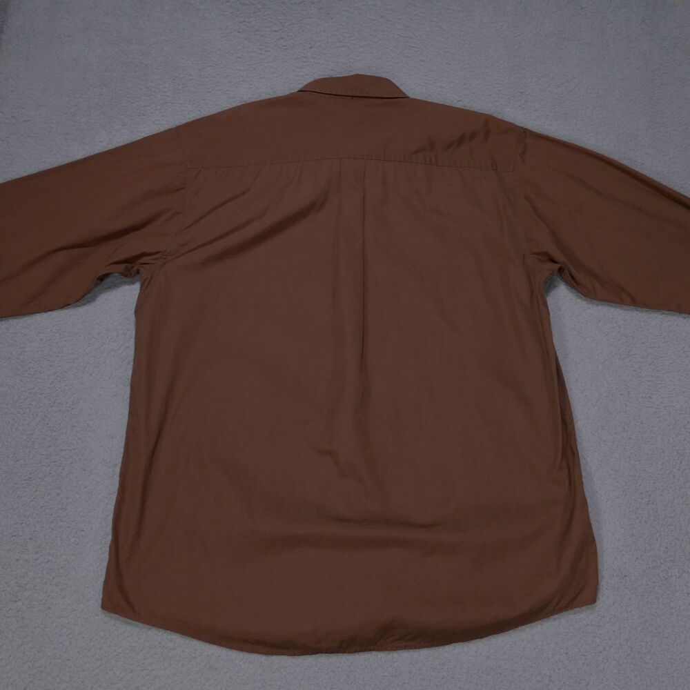 Cinch Shirt Mens XL Western Button Down Long Sleeve Cowboy Brown - Picture 14 of 15